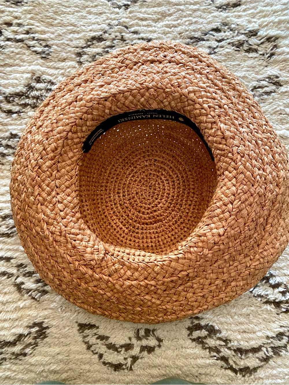 Helen Kaminski Raffia Natural Hat - Picture 9 of 9